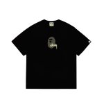 BAPE X Stussy Ape Head black t-shirt