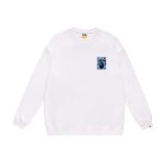 BAPE x Stussy Ape Head white long-sleeve