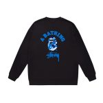 Bathing Ape x Stüssy black long-sleeve