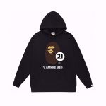 A BATHING APE Black Pullover Hoodie