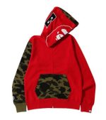 BAPE 2nd Ape red Hoodie