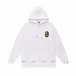 BAPE Pullover Logo Hoodie White