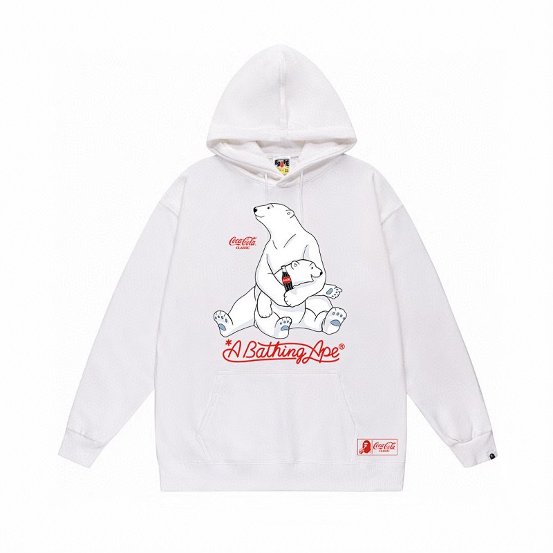 Bape And Coca-Cola Polar Bears Hoodie Bape And Coca-Cola Polar Bears Hoodie