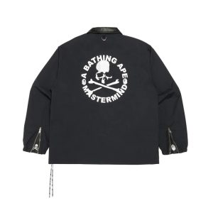 Bathing Ape x Mastermind coach balck jacket