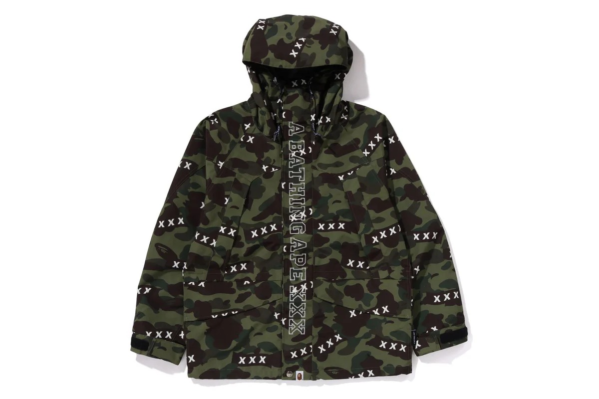 Bathing Ape x God Selection XXX Snowboard green Jacket Bathing Ape x God Selection XXX Snowboard green Jacket