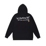 Bape black fleece hoodie AAPE BY A BATHING APE®