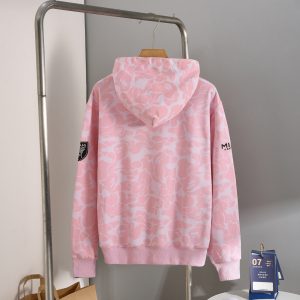 BAPE x Inter Miami CF Camo pink Hoodie