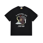 BAPE Japanese Culture black T-shirt