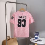 BAPE x Inter Miami CF Camo pink Tee