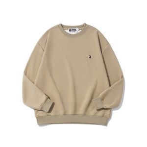 Bathing Ape One Point light brown Sweatshirt