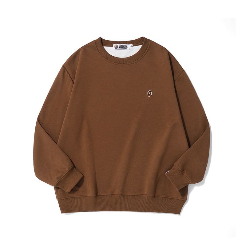 Bathing Ape (BAPE) Ape Head One Point brown sweatshirt Bathing Ape (BAPE) Ape Head One Point brown sweatshirt