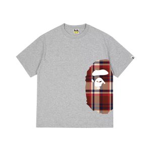 Bathing Ape (BAPE) Ape Head grey Tee
