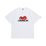 BAPE x CDG white cotton t-shirt