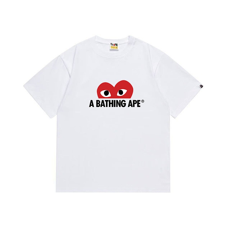 BAPE x CDG white cotton t-shirt BAPE x CDG white cotton t-shirt