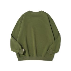 Bathing Ape (BAPE) olive green sweatshirt