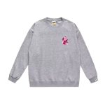 STÜSSY x A BATHING APE® grey sweatshirt