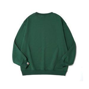 BAPE (A Bathing Ape) green sweatshirt