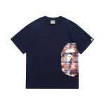 Bathing Ape (BAPE) Ape Head Purple Tee