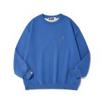 BATHING APE (BAPE) One Point blue Sweatshirt