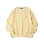 BATHING APE yellow sweatshirt