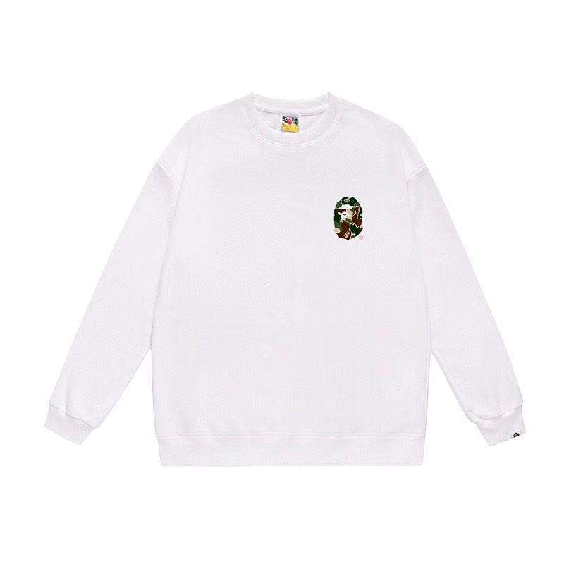 Bathing Ape (BAPE) green logo white long-sleeve Bathing Ape (BAPE) green logo white long-sleeve