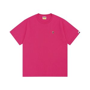 Bape Bathing Ape One Point pink Fit Tee