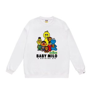 BAPE x Sesame Street Baby Milo white Tee