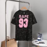 BAPE x Inter Miami CF Camo black Tee