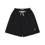 Bathing Ape Bape black shorts