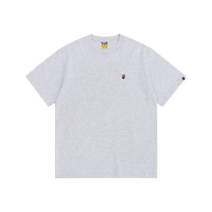 Bathing Ape Ape Head One Point grey Tee