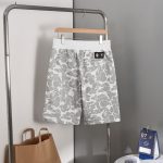 BAPE x Inter Miami CF grey shorts
