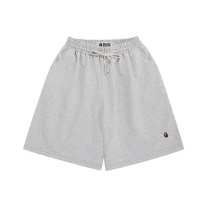 Bathing Ape Bape grey shorts