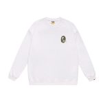 BAPE x Stüssy branded white sweatshirt