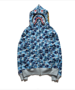 Blue Bape Hoodie