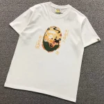A Bathing Ape Ape Head Japanese Print White T Shirt