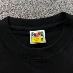 A Bathing Ape Ape Head Kuromi Arch Black T Shirt
