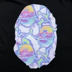 A Bathing Ape Ape Head Pastel Print Black T Shirt