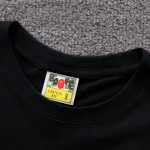 A Bathing Ape Ape Head Pastel Print Black T Shirt
